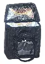 Ozure Heat Shield Medium Insulated Gear Bag | Heavy-Duty 1000D Nylon | Foldable Design | Velcro Closure | Thermal Aluminum Lining | Water-Resistant & Easy-Clean (Black, M)
