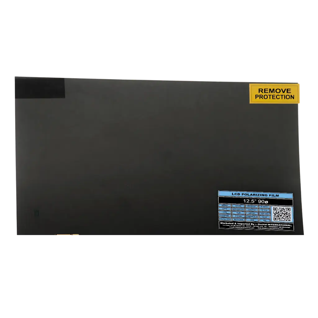 Ozure 12.5 Inch LCD Polarizing Film | Optical Replacement Sheet for Laptop Screen | 135° Polarization Angle | LCD Screen Repair, Maintenance & DIY Display Restoration (135°)