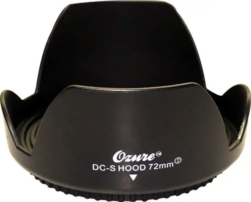 Ozure DC-S Lens Hood 72mm – Universal Fit for All 72mm Camera Lenses – Compatible with Canon, Nikon, Sony & More