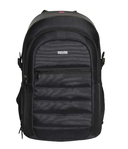 Ozure B-10  Camera Back Pack (Black) 15'' – Water-Resistant Padded DSLR Backpack for Canon, Nikon, Sony & More"