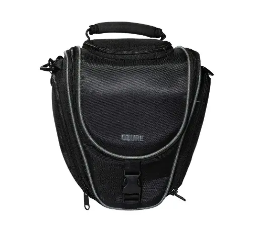 Ozure V-Shape DSLR Camera Shoulder Bag – Travel-Friendly, Compact Camera Case for Canon, Nikon, Sony & More