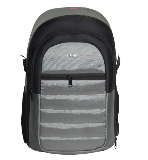 Ozure B-10  Camera Back Pack (Black-Grey) 15'' – Water-Resistant Padded DSLR Backpack for Canon, Nikon, Sony & More"