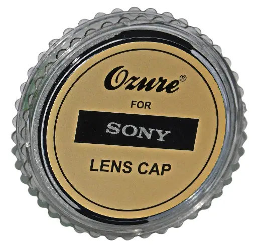 Ozure Front Lens Cap 49mm – Compatible with Sony | Center Pinch | Secure Fit