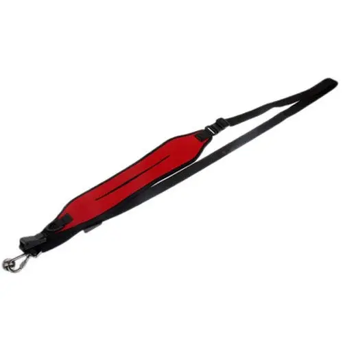 Ozure Padded 8mm Neoprene Load Bearing Camera Strap – Ergonomic Sling for DSLR/SLR – Compatible with Canon, Nikon, Sony (Red)